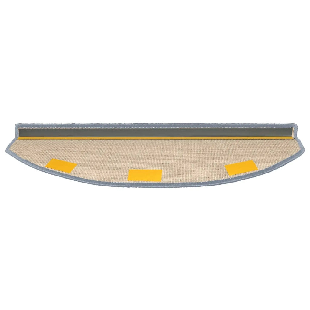 Tappetini per scale autoadesivi Semicircolare 15 pz | Gradini per Scale Blu mare