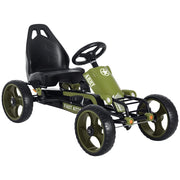 Go Kart Pedali per Bambini ¨C Minimal ¨C Verde Nero