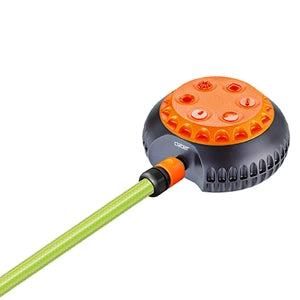 IRRIGATORE MULTIFUNZIONE DA GIARDINO CON 6 GETTI REGOLABILI QUICK-CLICK CLABER
