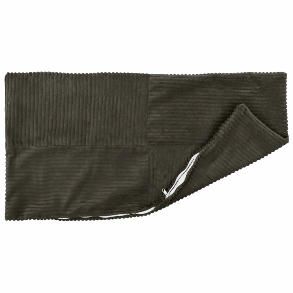 Federa 2 pcs ALMELO Antracite 40 x 70 cm corduroy 914497