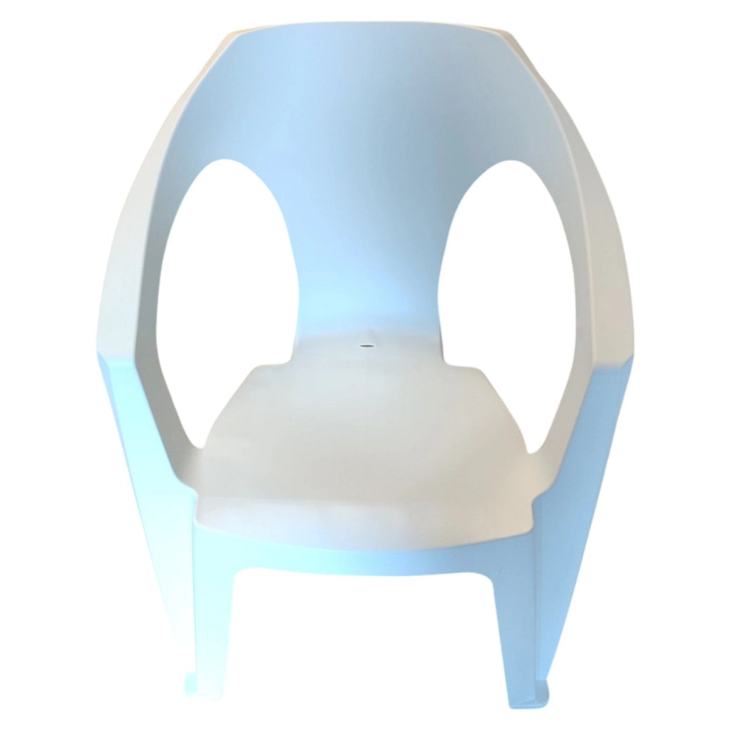 SEDIA IN PLASTICA MONOBLOCCO MARINA BIANCA