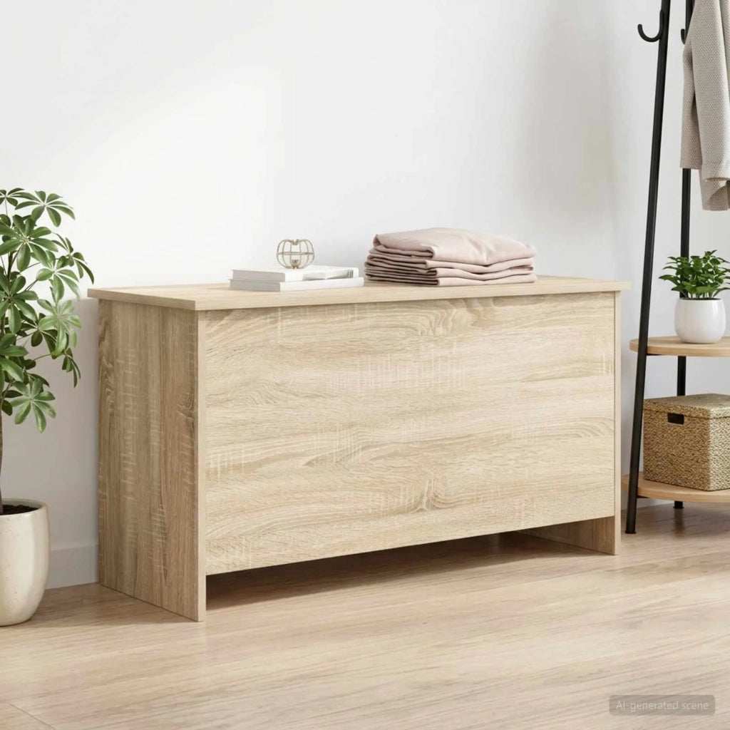 Cassa di stoccaggio Rovere Sonoma 100 x 40 x 50 cm 8011269