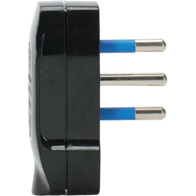 SPINA MOBILE RIBASSATA AIGOSTAR - NERO 2P+T 16A- 12 pezzi