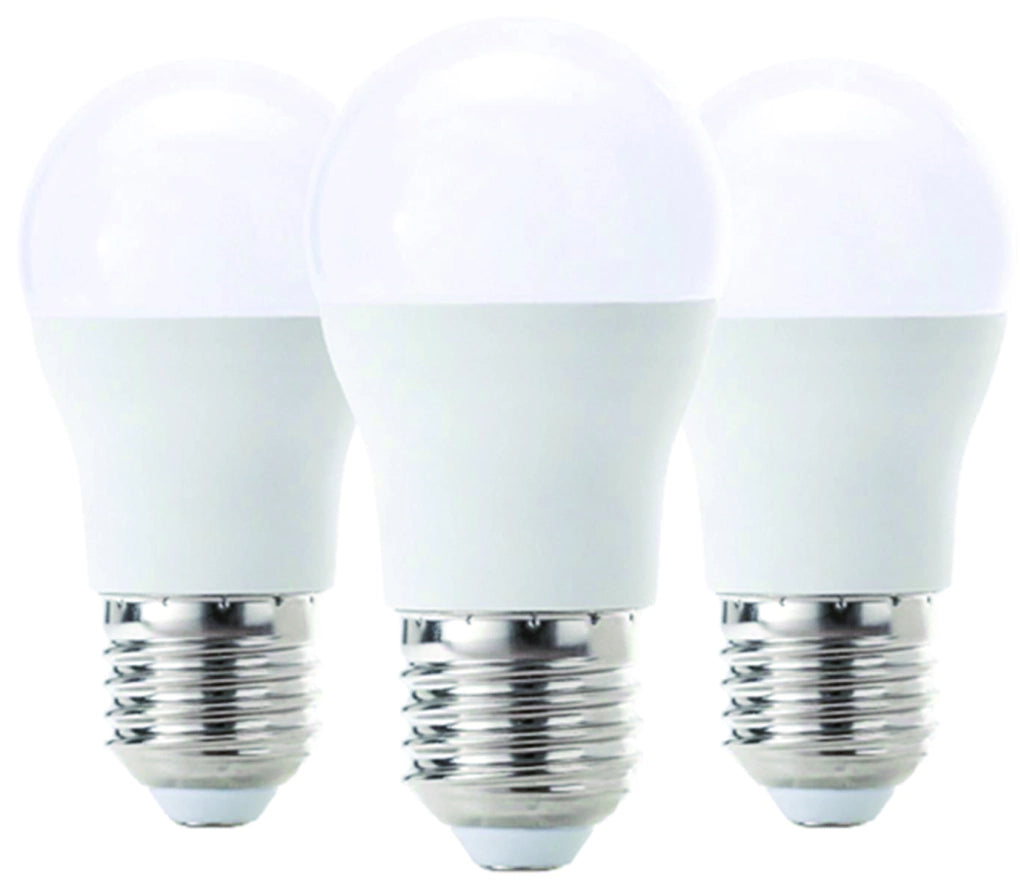 Suprema LAMPADA LED SFERETTA E27  Luce naturale 6,5 W - 806 lumen , pz.3 6.00 confezioni