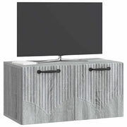 Mobile TV da Muro | Armadietto TV | Mobile Porta TV Grigio Sonoma 59,5 x 31 x 30 cm