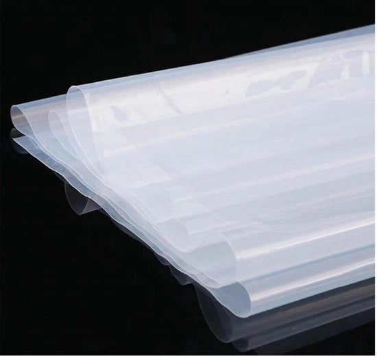Foglia di polietilene 2m x 4m 850g, foglia di plastica extra spessa per giardino, impermeabile e resistente alle scosse.