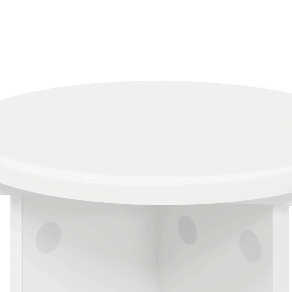 Supporto per piante 2 pcs Bianco Ø29,5 x 40 cm 899735