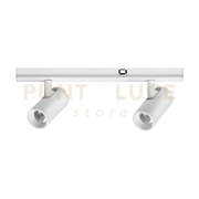 STICK SPOT DOUBLE LED COB BRIDGELUX 6 W 24° 420 lm 3000 K BIANCO