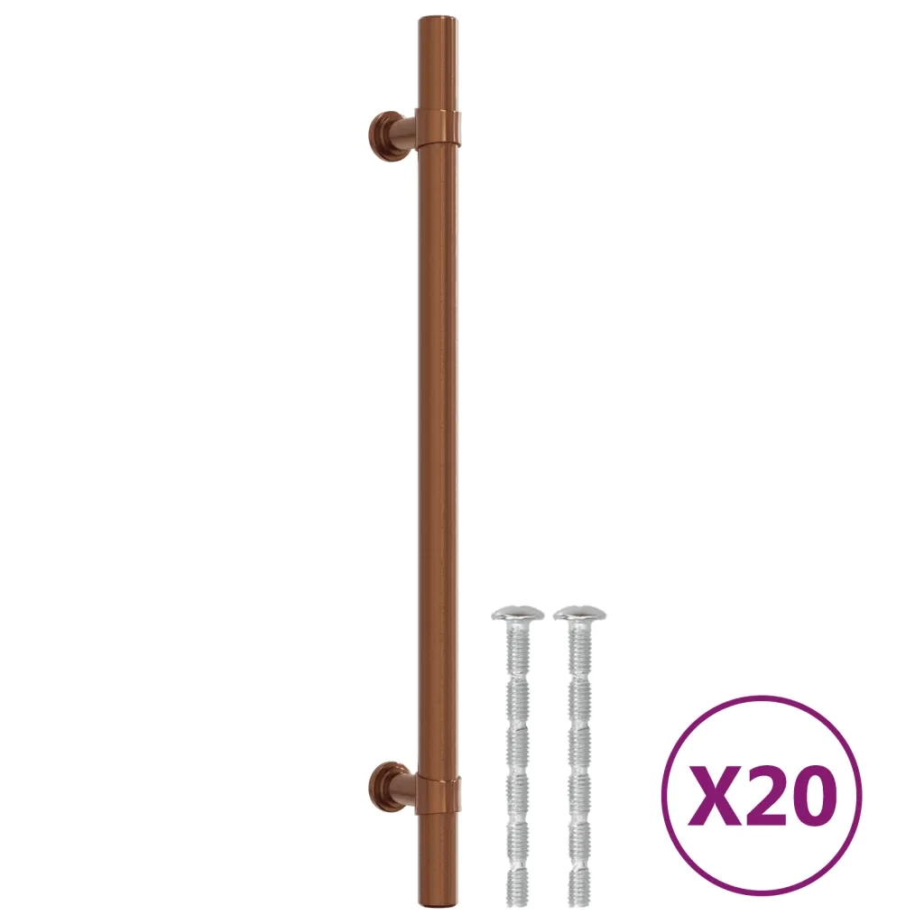 Maniglie per Mobili 20 pz Bronzo 192 mm in Acciaio Inox 3203703