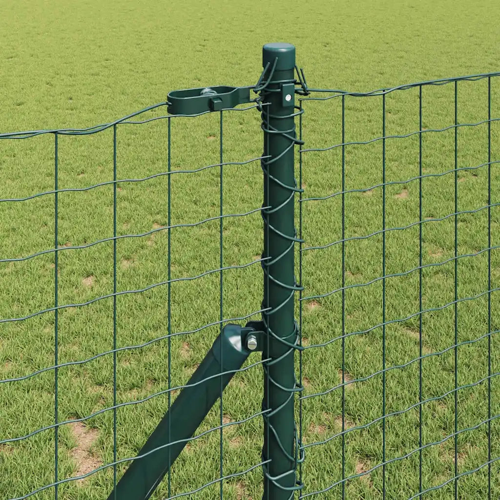 Palo della recinzione 26 pz Verde 3,2 x 3,2 x 190 cm CFW3826576