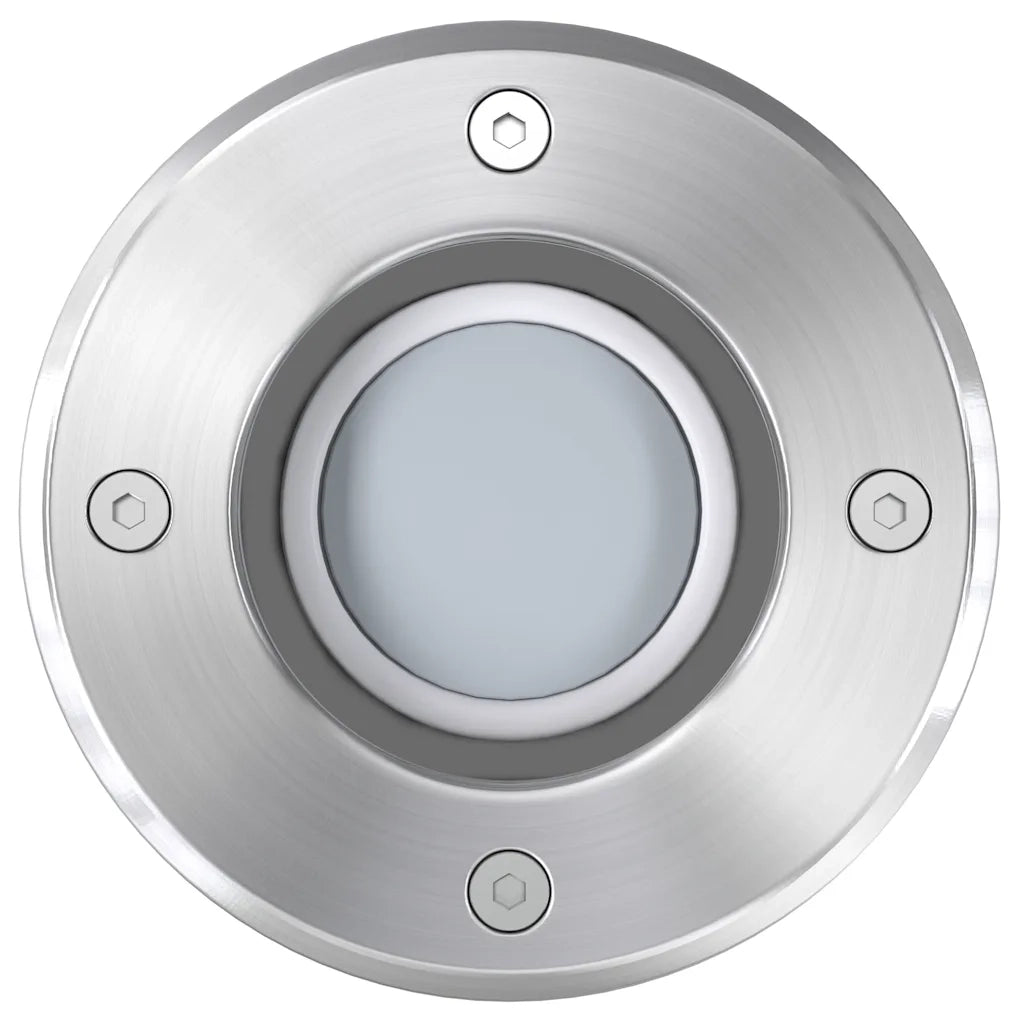 Faretti Carrabili da Esterno a LED 3 pz Rotondi 42412
