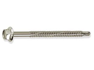 VITE TIRAFONDI PER METALLO AUTOPERFORANTE KOVERVIT DX CHROMITING- - ø mm.6,3x80 - 100 pezzi MUSTAD