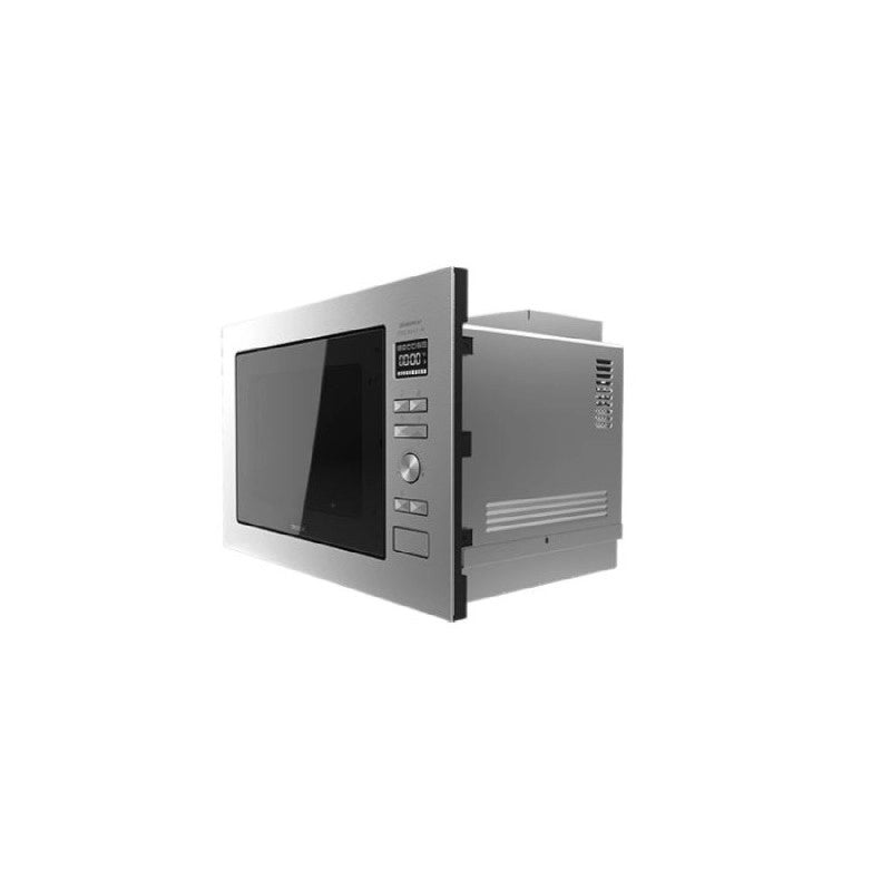 CECOTEC 01395 - Microonde da incasso GrandHeat 2000 Built-In Steel Black