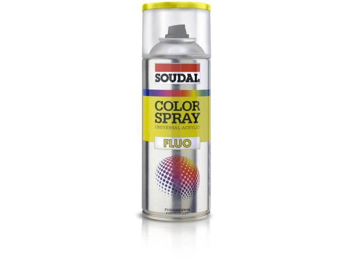 BOMBOLETTA SPRAY FLUORESCENTE SOUDAL 400 ml - Verde - 6 pezzi- SOUDAL