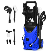 Idropulitrice portatile con 2030 PSI, 5,0 L/Min, ugello Lotus per la pulizia di giardini e auto, Blu-Strumenti elettrici