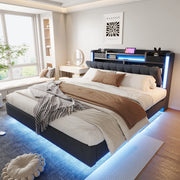 letto imbottito lino grigio 160 x 200 cm