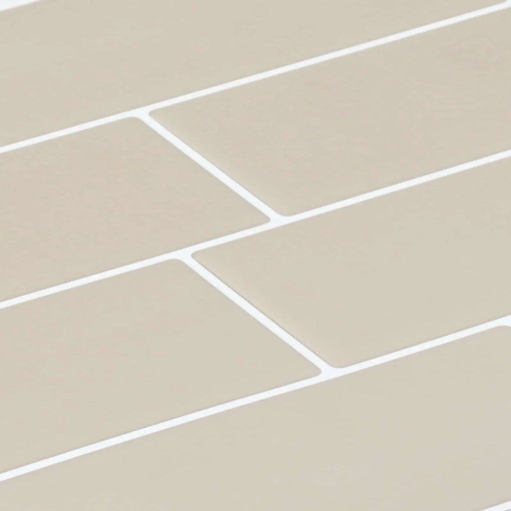 Piastrella subway 20 pcs Beige 29 x 21 cm Poliuretano e PET 42046154