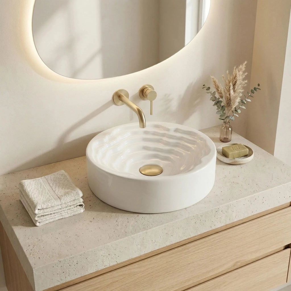 Lavabo Da Appoggio Rea Calla