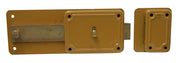 F.lli Facchinetti FERROGLIETTO SERRATURA LEGNO APPL. 7 M.+S. CIL/STACCATO Art. P70 E.60 2.00 pz