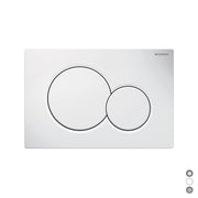 Placca di comando nera per Sigma01 Geberit
