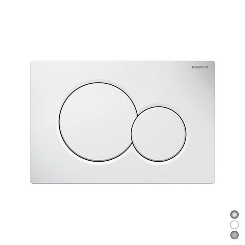 Placca di comando nera per Sigma01 Geberit