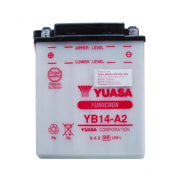 BATTERIA YUASA YB14-A2 12V 14 Ah