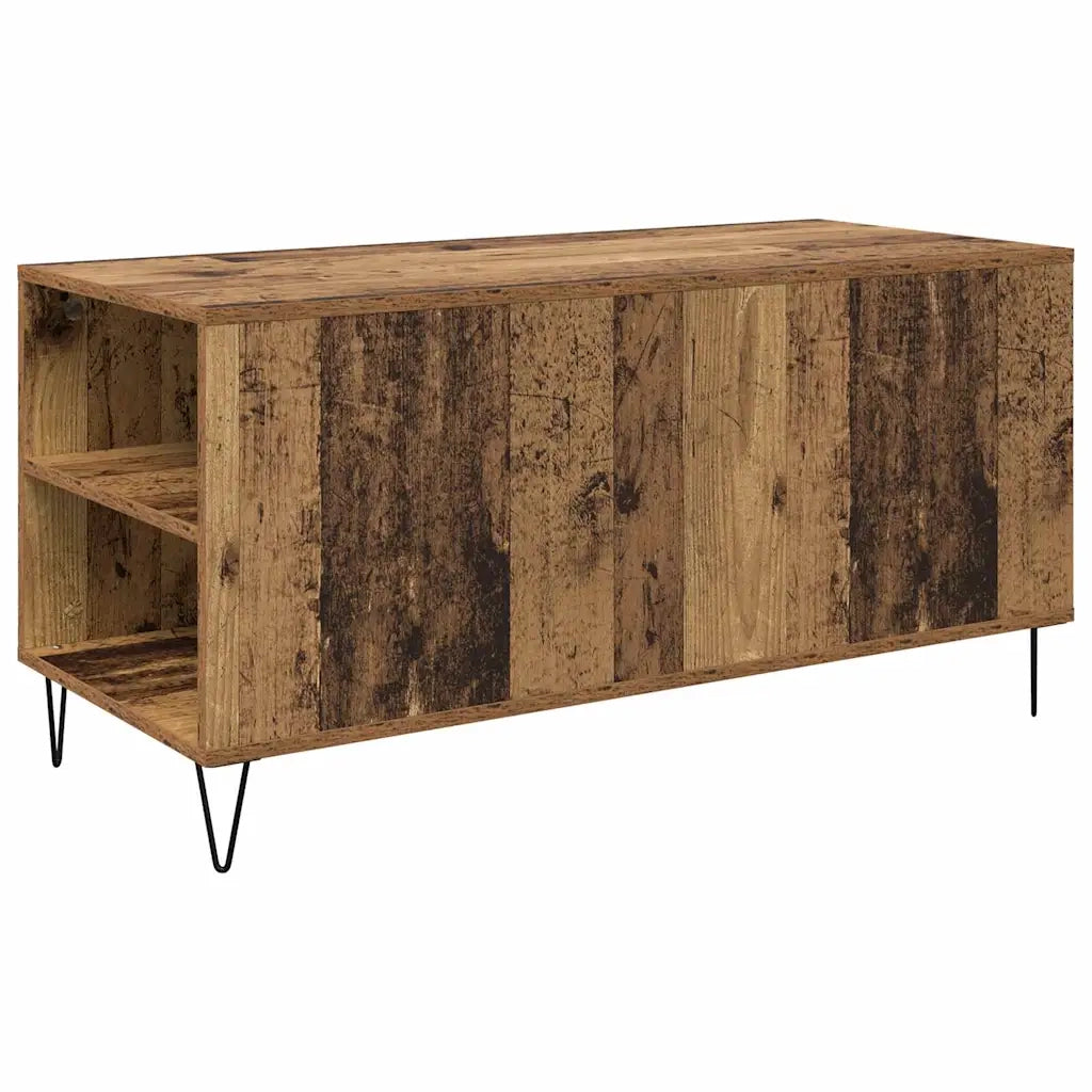 Tavolino da Salotto-Tavolino da soggiorno-Tavolo Legno vecchio 102 x 44,5 x 50 cm 416569