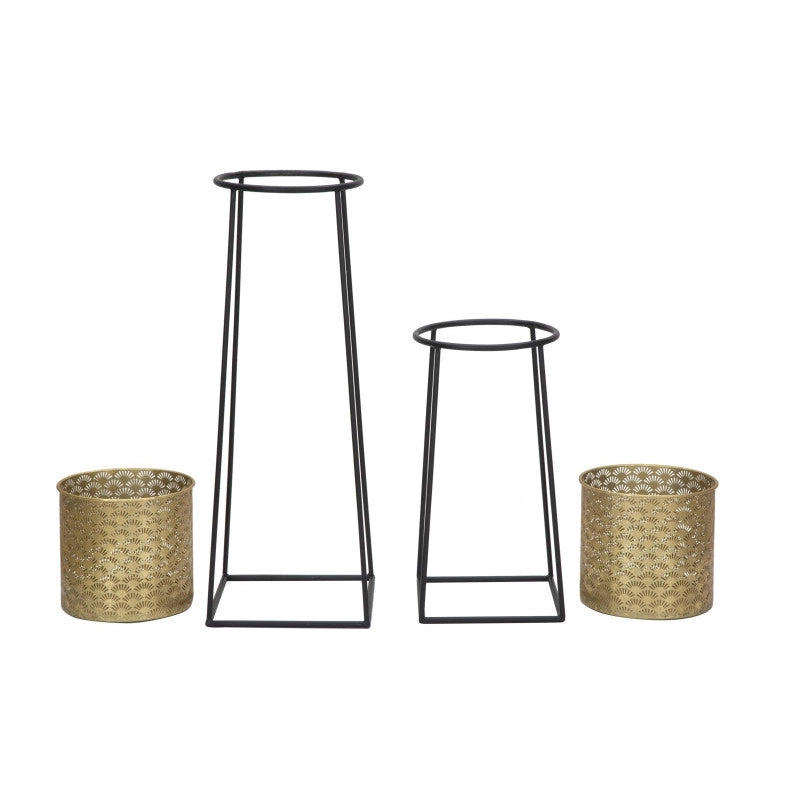 Porta Vasi Coppia Cup cm ø 26x70-23x45