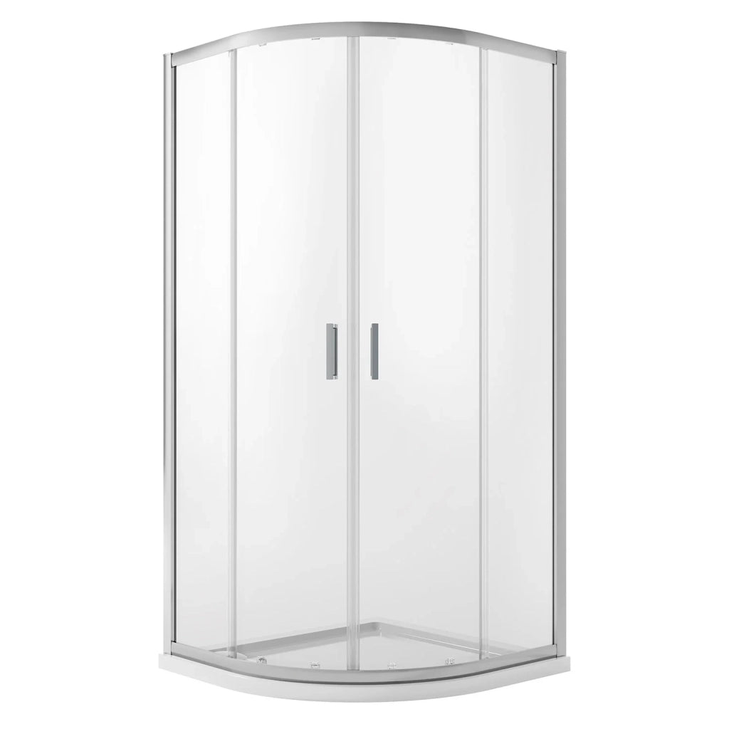 Box Doccia Semicircolare 90x90 H185 Trasparente 6mm mod. Ready