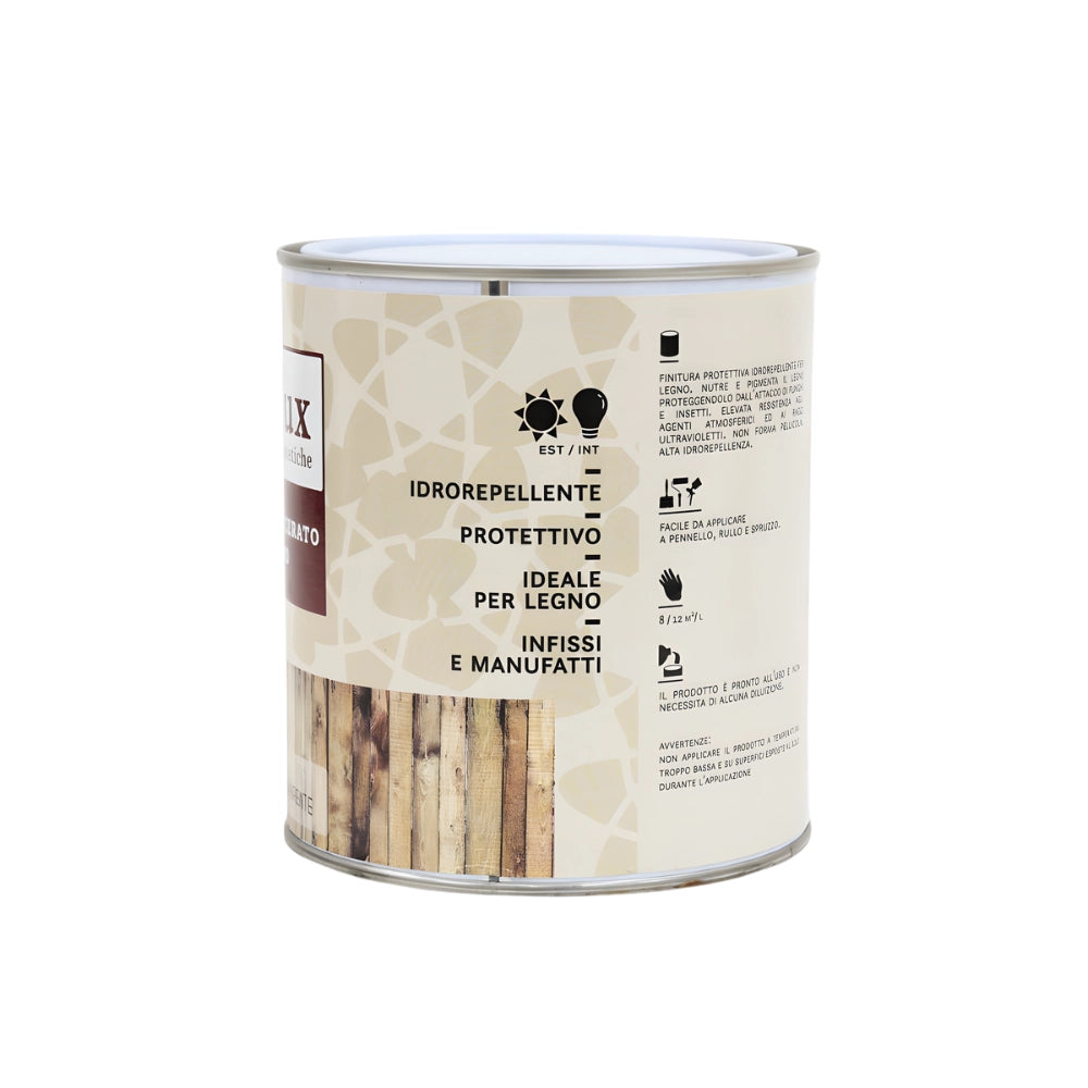 Durilux impregnante trasparente effetto cera per legno *** formato 0,750 lt, confezione 1