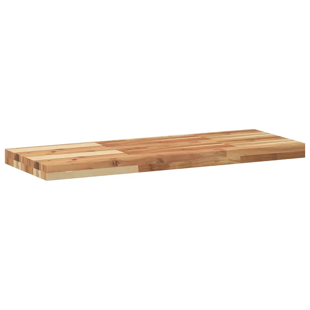 Mensole da Parete 3 pz 80x30x4 cm Legno Acacia Rifinito a Olio 3279613