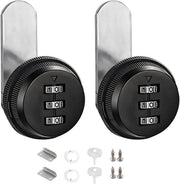 Slot per porta lettere cilindrico a due cifre da 20 mm, slot a tre cifre, adatto per porte lettere con carico (5-12 mm).
