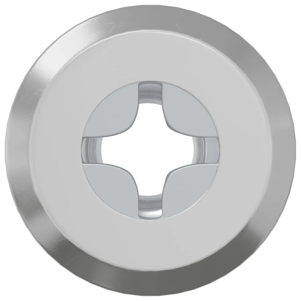 Dado a bloccaggio 2857 pcs Argento Acciaio 864564