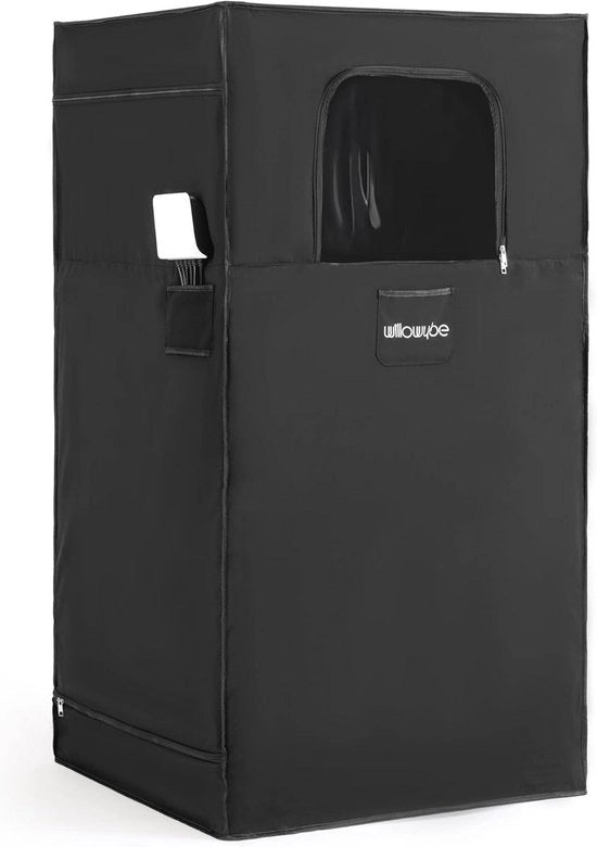 Sauna infrarosso portatile con 6 piastre di riscaldamento e luce LED calda 

Specifiche tecniche: 
- Potenza: 1200W
- Temperatura massima: 60°C
- Dimensioni: 120x40x60 cm
- Peso: 25 kg