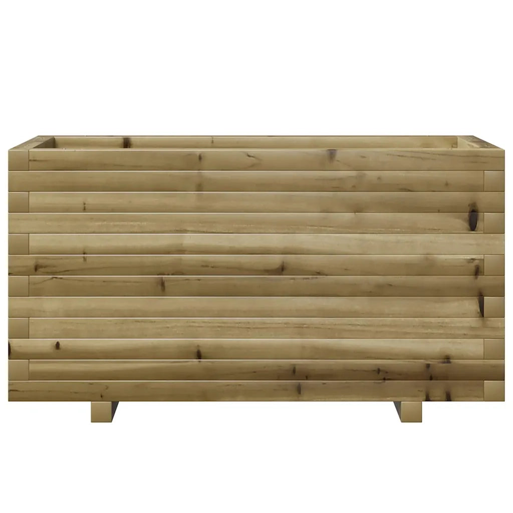 Fioriera da Giardino 90x40x49,5 cm in Legno di Pino Impregnato 847377