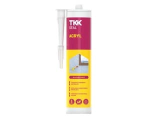 SILICONE SIGILLANTE ACRILICO VERNICIABILE SEAL ACRYL- - ml.300 bianco - 20 pezzi TKK
