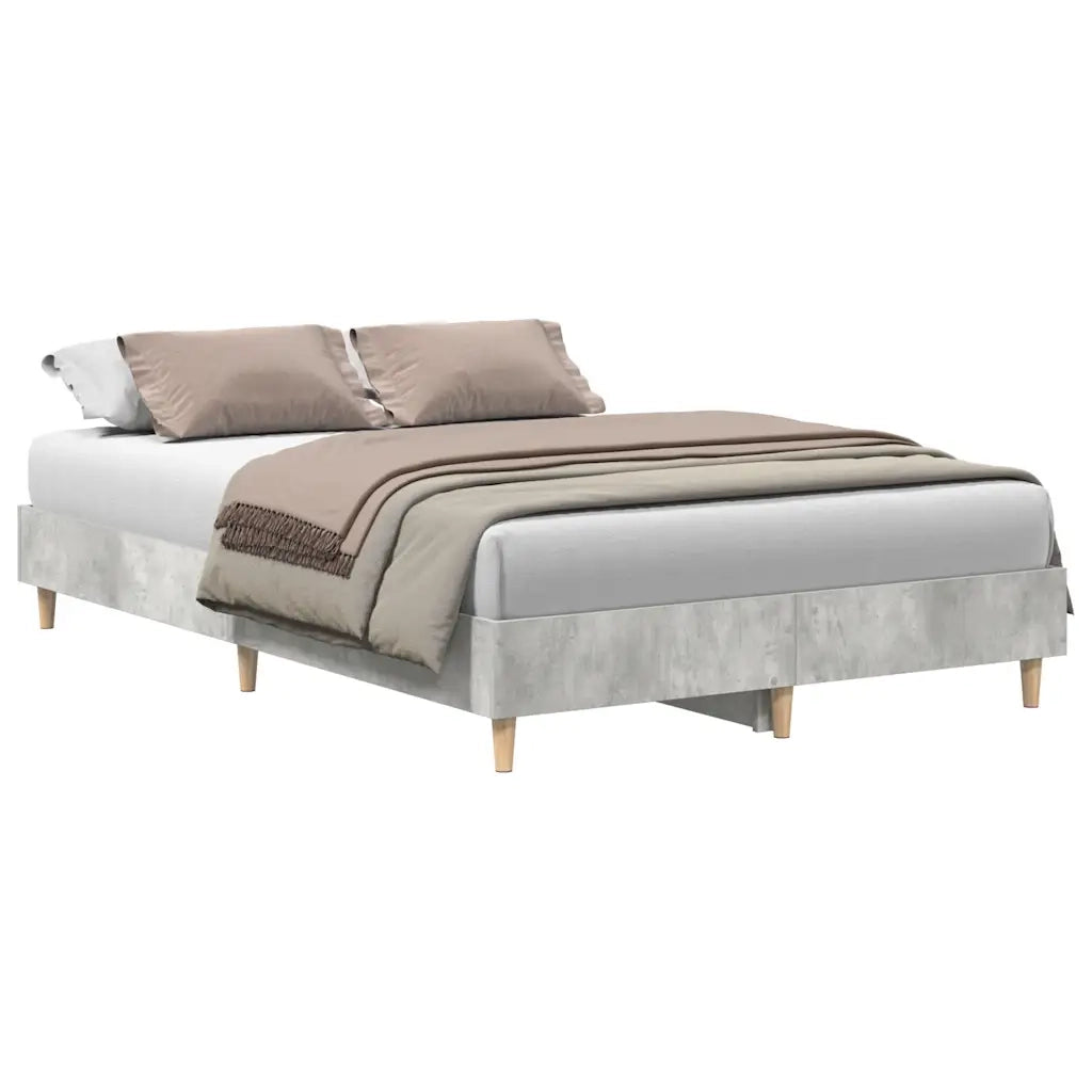 Giroletto senza Materasso Grigio Cemento 120x200 cm Truciolato 861033