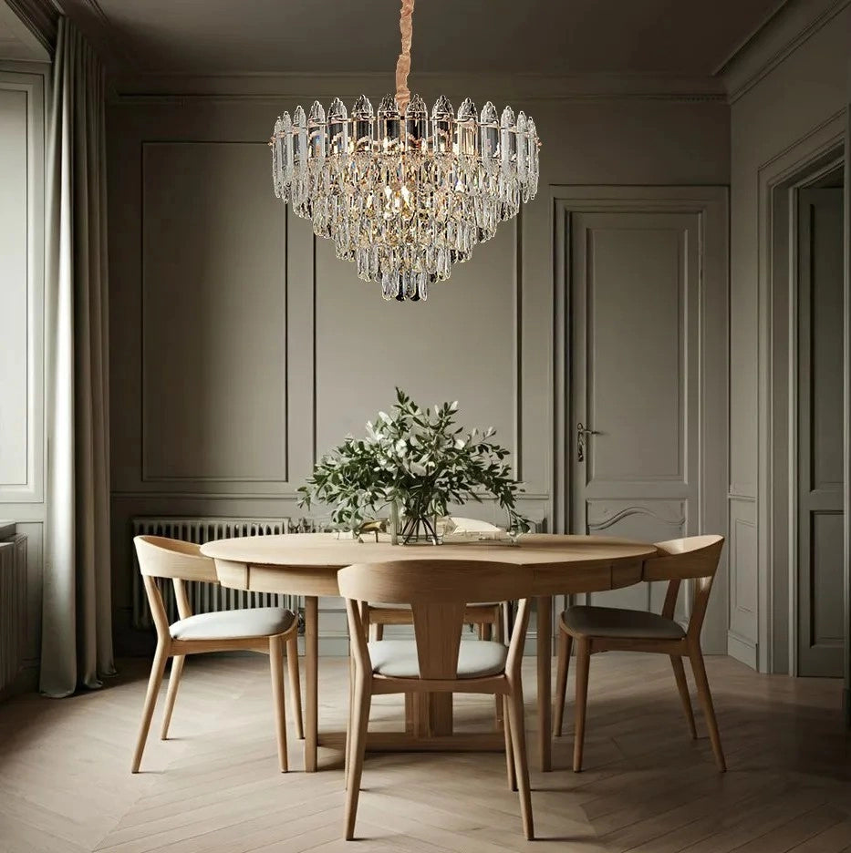 Lampada Cristal G057-cp 50cm Gold