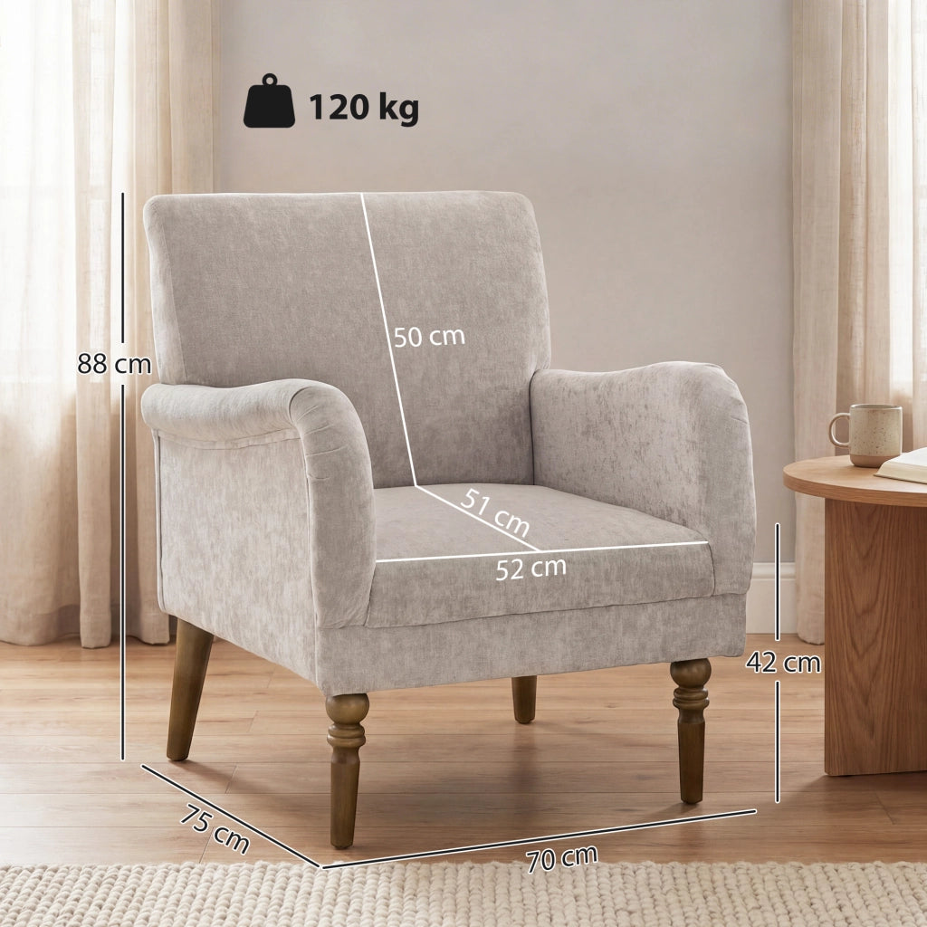 Poltrona ¨C zephmum ¨C Tessuto Grigio