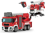 Teorema 67315 - Camion dei Pompieri Smonta e Rimonta con Luci e Suoni