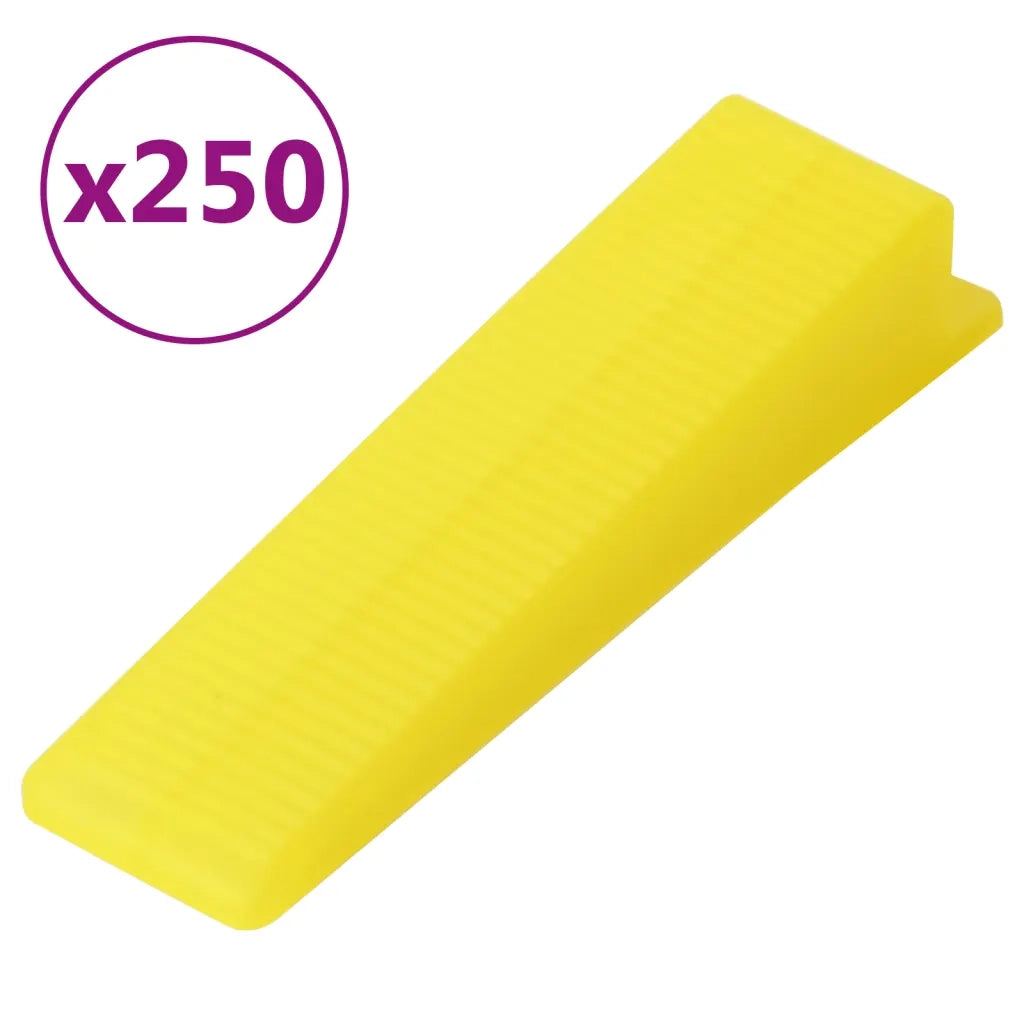 Sistema di Livellamento per Piastrelle 250 Cunei 500 Clip 3 mm CFW8596743