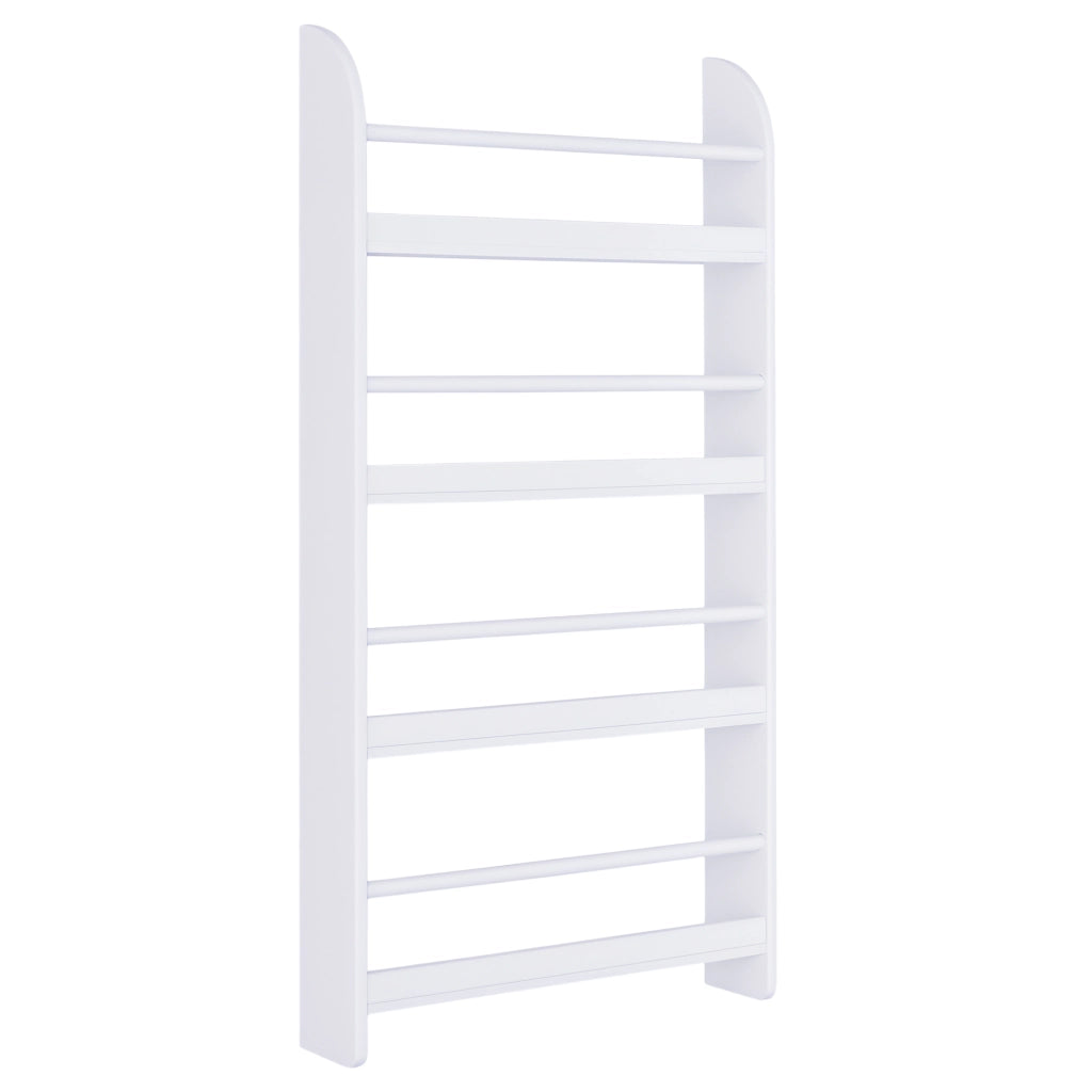 Libreria a Muro 4 Ripiani ¨C Xylo ¨C Bianco 59x12x113cm