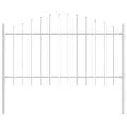 Recinzione per Giardino | Recinzione da cortile Woerden Bianco 170 x 140 cm