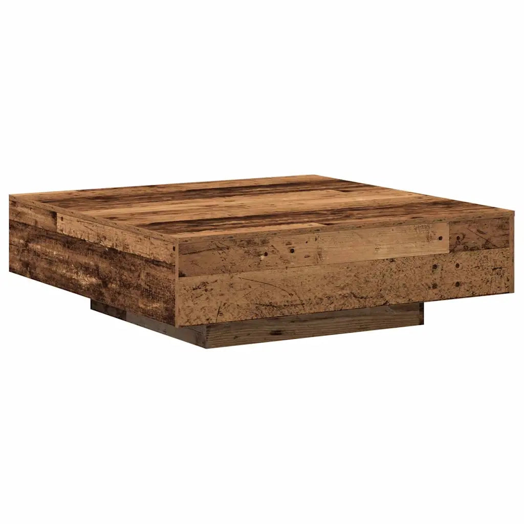 Tavolino da Salotto-Tavolino da soggiorno-Tavolo Legno vecchio 100 x 100 x 31 cm 443920