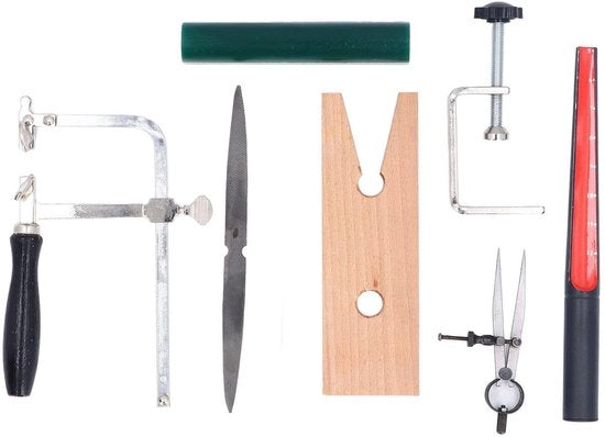 Strumento a Anello - Strumentazione per Fondere Anelli - Set di Attrezzi Multifunzionali - Strumenti per Fondere Anelli - Materiali Resistenti - Adatto per Legno e Metallo - Attrezzi per Orologi e Gioielleria