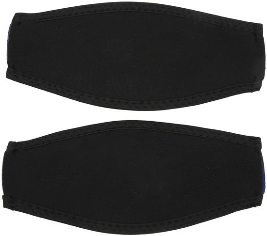 Maschera da immersione a cinturino in neoprene - Protezione confortevole - Nero - Accessorio da immersione - Per la cura dei capelli - Adatto per uomini e...