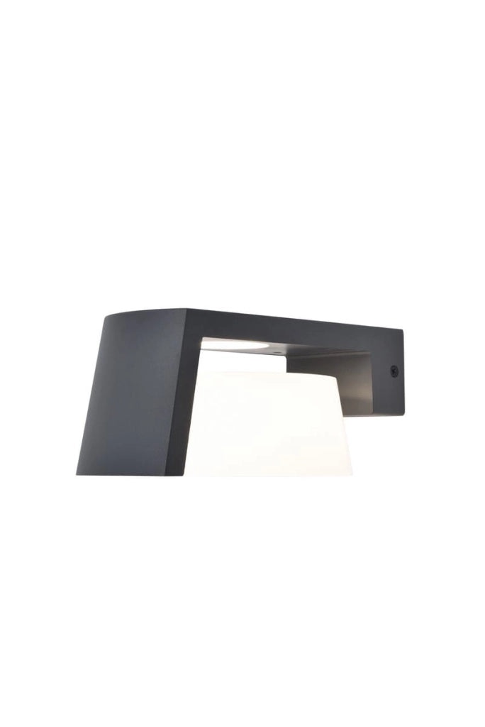 Applique esterna MOON grigia Lutec LED 11W 1000lm IP44