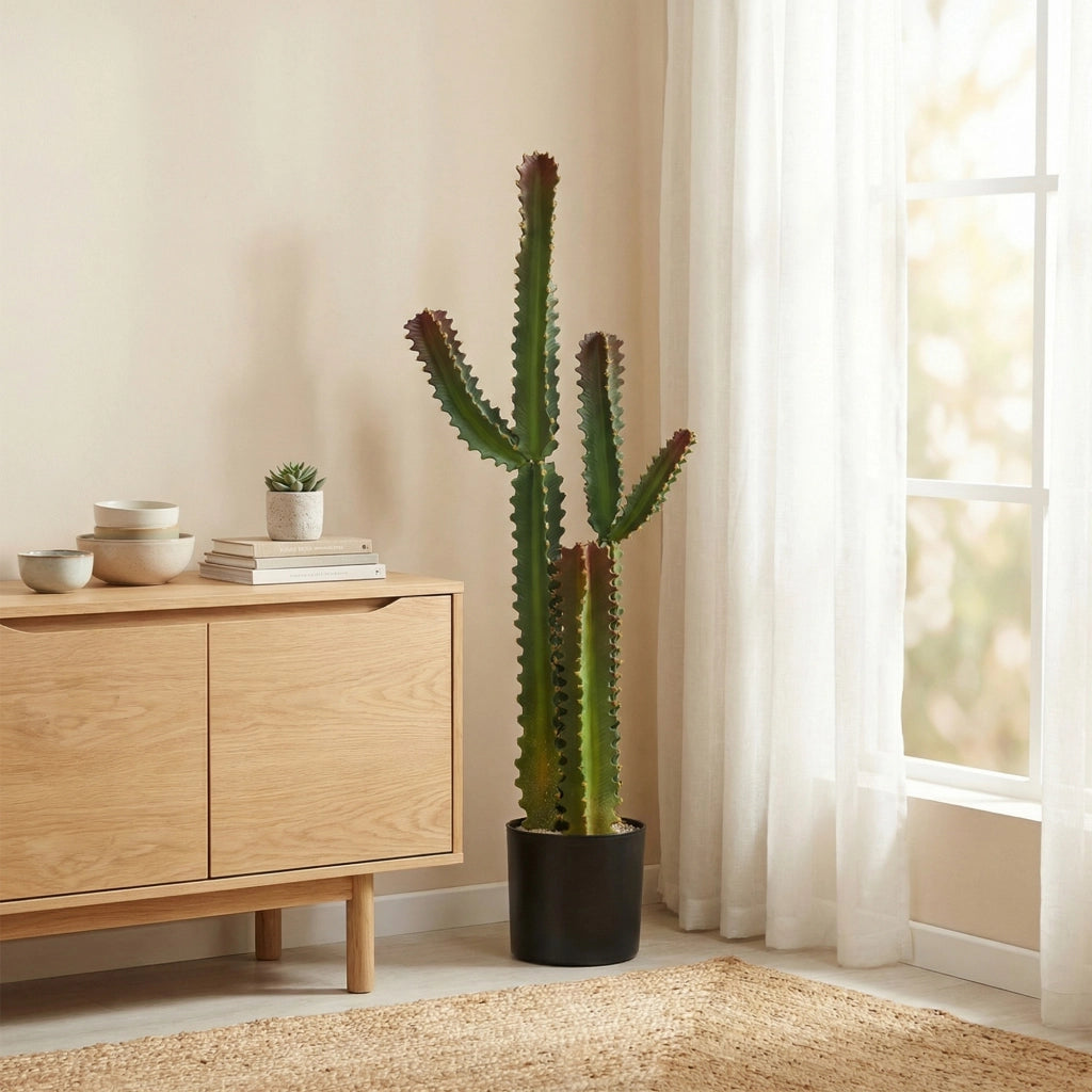 Albero Cactus Artificiale ¨C Minimal ¨C Verde 111 cm