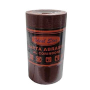 MINI ROTOLO CARTA ABRASIVA IDEAL STAR grana 100 - rotolo mm 115x5mt - IDEAL STAR