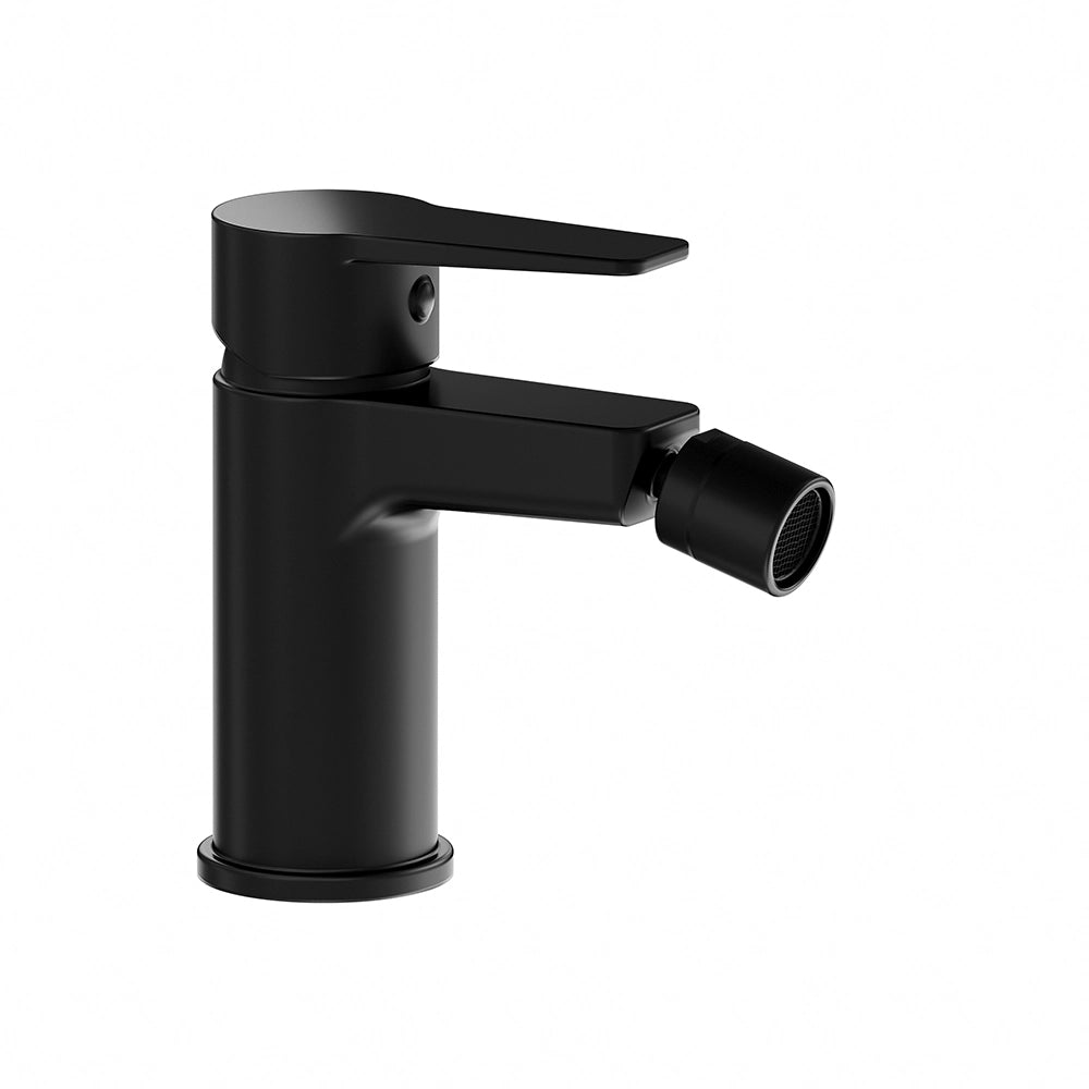 Set miscelatori: lavabo alto bidet senza scarico ed esterno doccia nero opaco | Jane